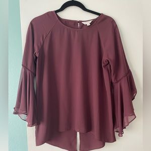 Maroon Blouse